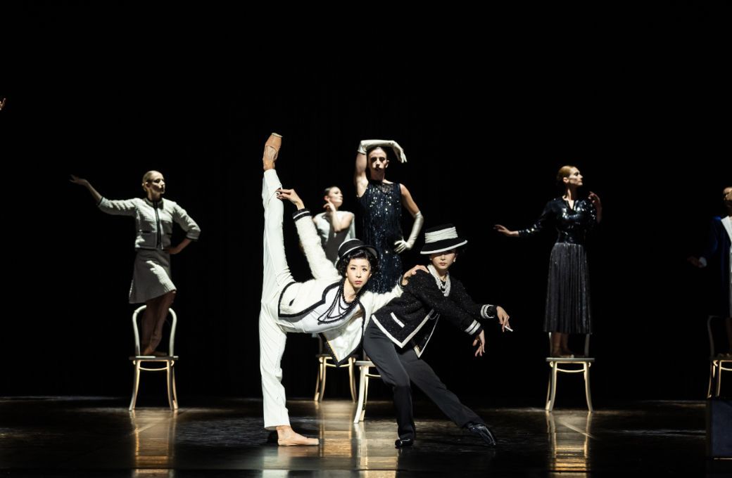 Neneka Yoshida as Coco Chanel  and Kaho Kato as Shadow Chanel &copy; David Kelly