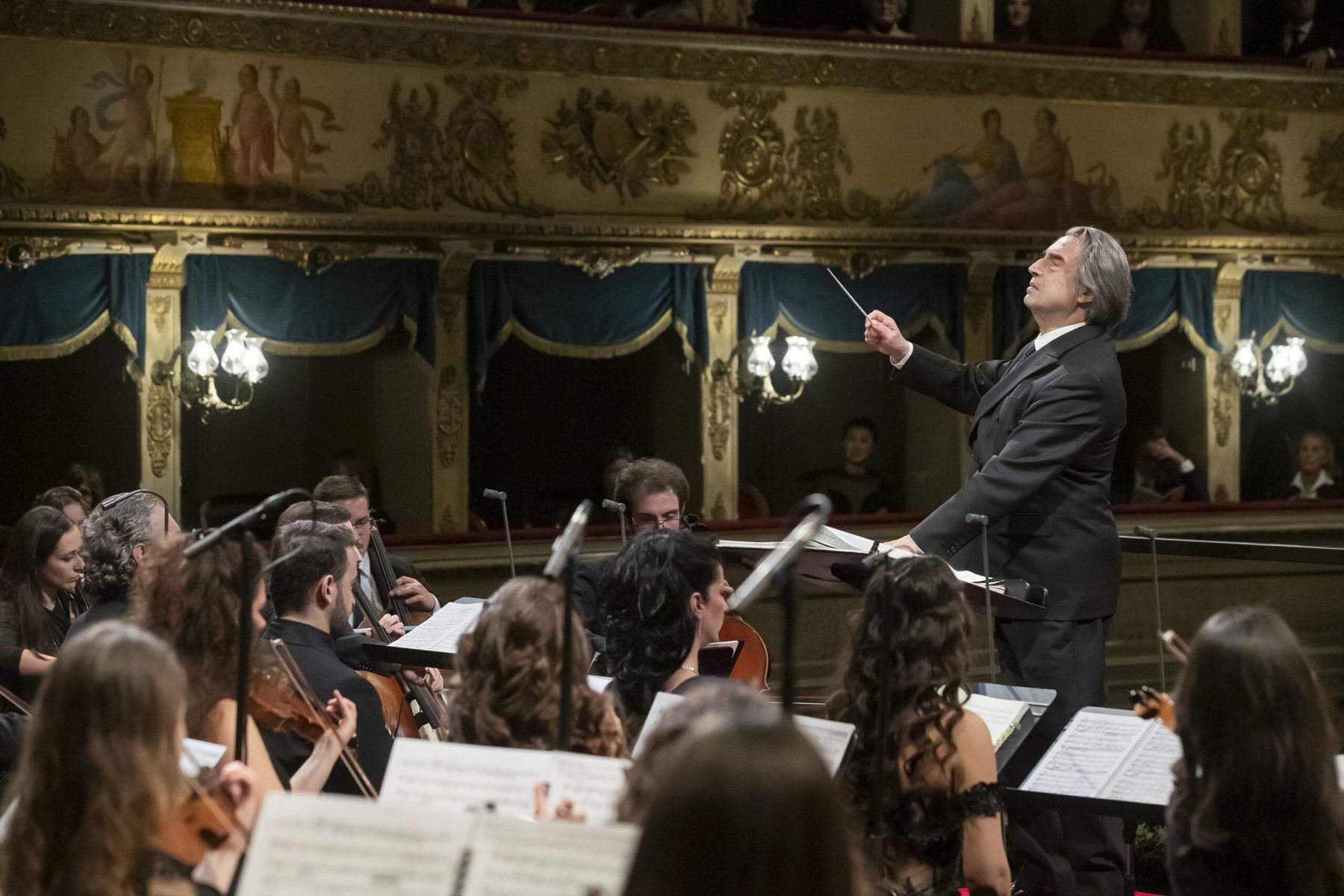 Riccardo Muti dirige le <i>Requiem</i> de Verdi au Teatro Alighieri, à Ravenne © Zani-Casadio
