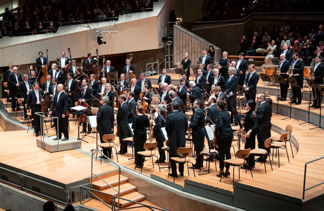 Die Berliner Philharmoniker und Paavo J&auml;rvi &copy; Berliner Philharmoniker