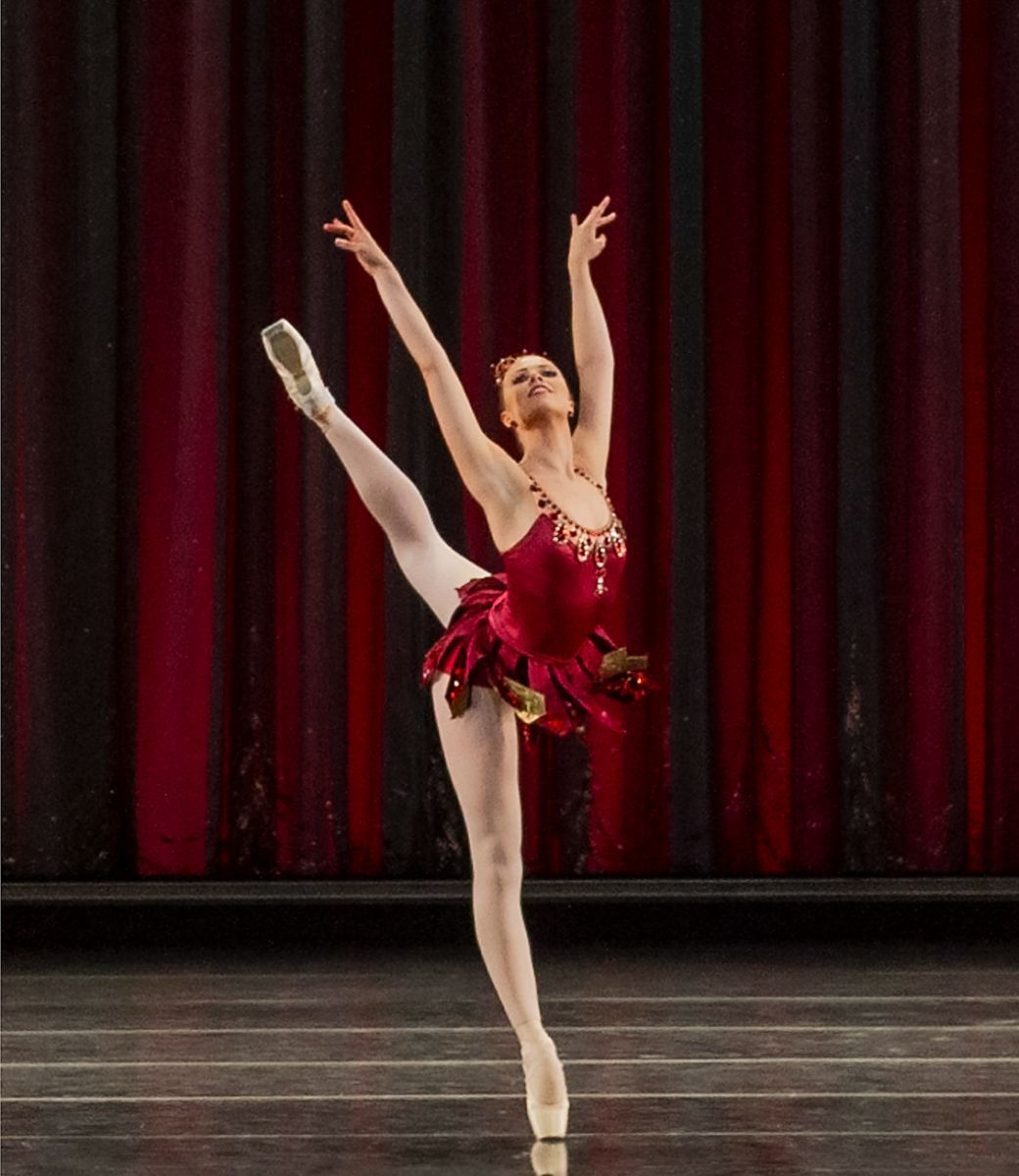 Gina Storm Jensen in George Balanchine's <i>Rubies</i> © Erik Berg