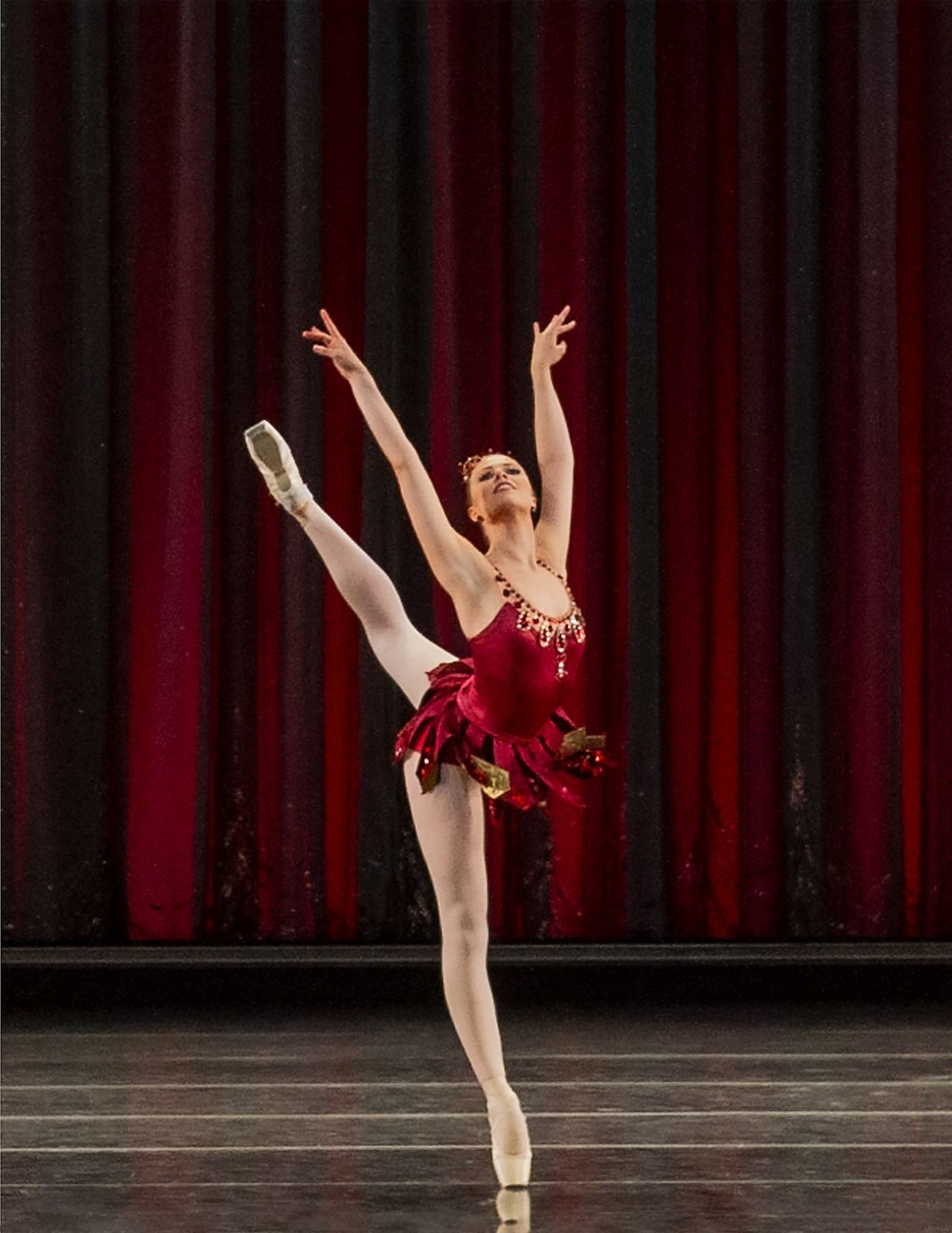 Gina Storm Jensen in George Balanchine's <i>Rubies</i> © Erik Berg