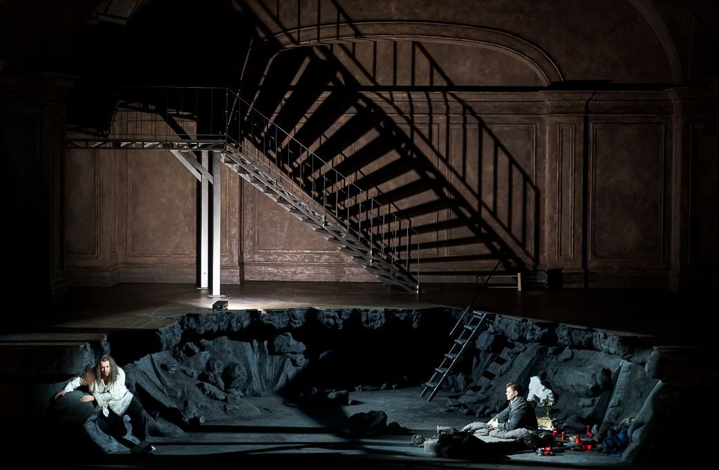 Samuel Sakker (Tannh&auml;user) und Nikita Ivasechko (Wolfram von Eschenbach) &copy; Werner Kmetitisch