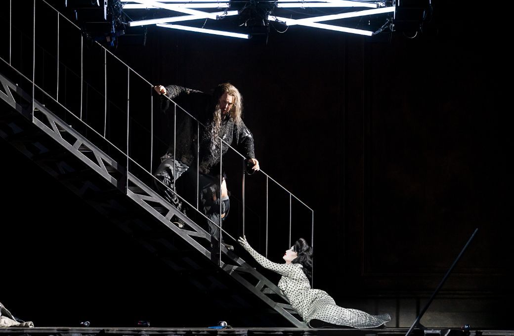 Samuel Sakker (Tannh&auml;user) und Mareike Jankowski (Venus) &copy; Werner Kmetitisch