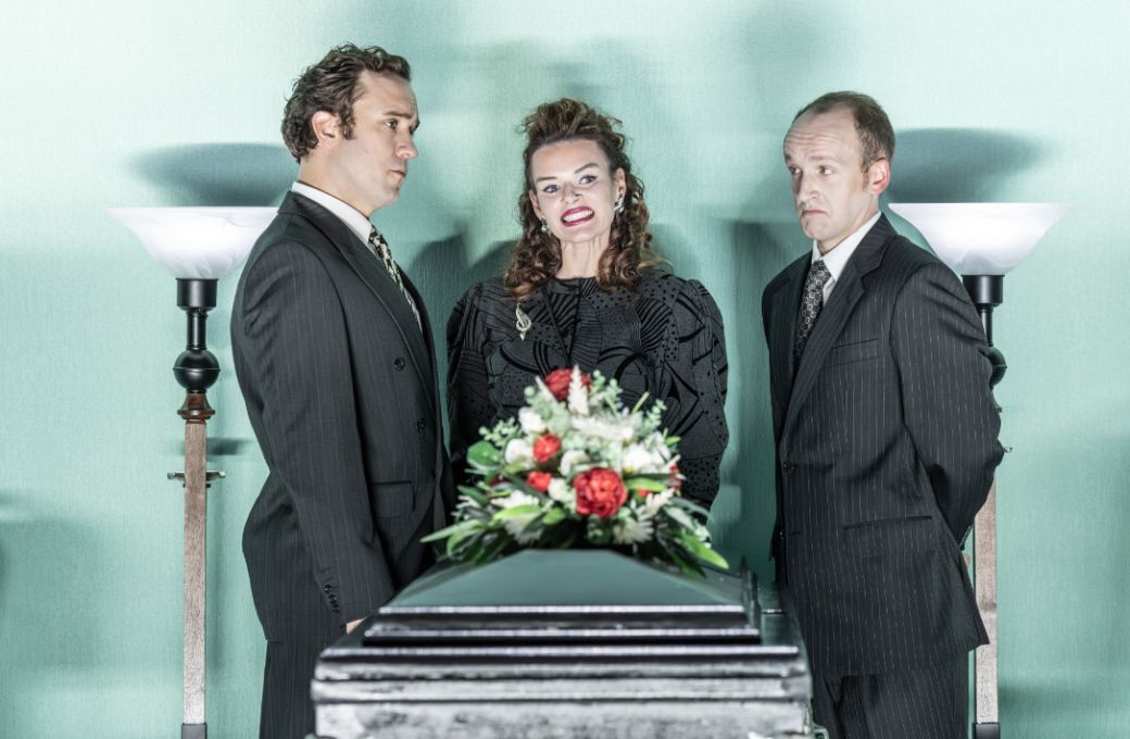 Robin Bailey (Analyst), Kirsty McLean and Peter Edge (Trio) &copy; Marc Brenner 2024