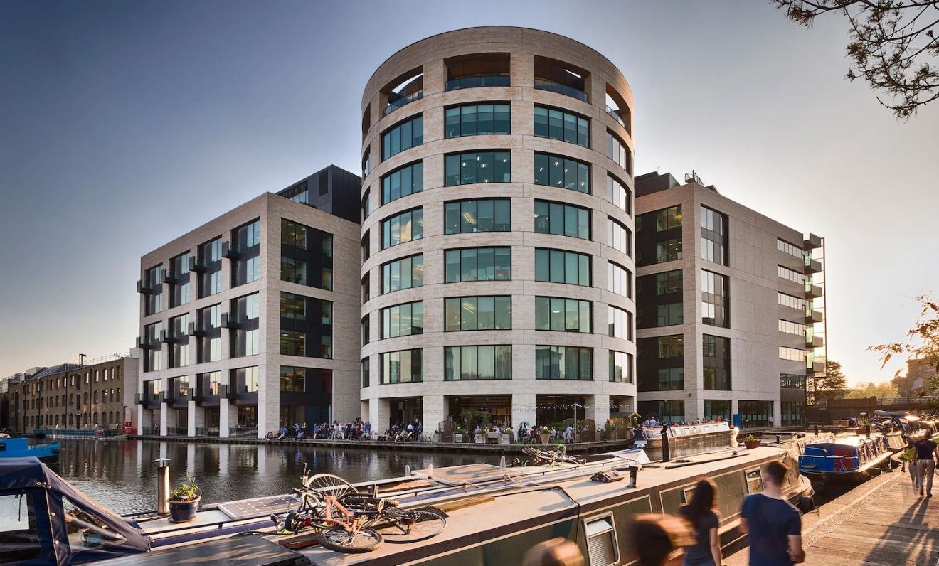 Kings Place - view from Regent's Canal &copy; Nick White