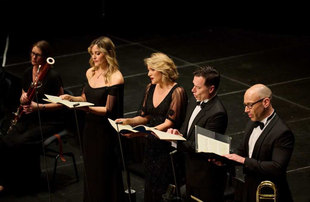 Ashlyn Tymms, Samantha Clarke, Andrew Goodwin and Adrian Tamburini &copy; Rebecca Mansell