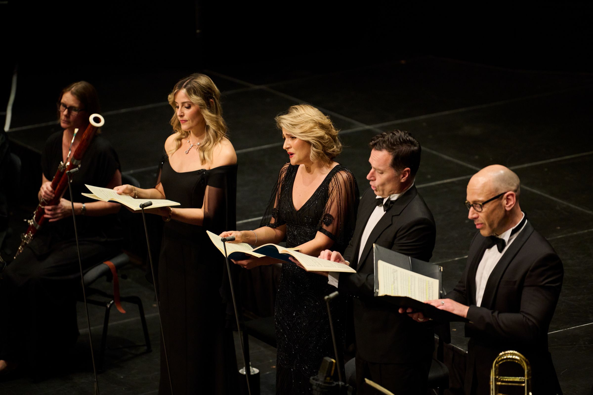 Ashlyn Tymms, Samantha Clarke, Andrew Goodwin and Adrian Tamburini &copy; Rebecca Mansell