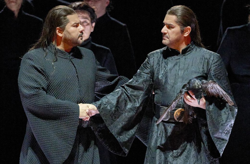 Carlos Osuna (Malcolm) und Saimir Pirgu (Macduff) &copy; Wiener Staatsoper | Michael P&ouml;hn