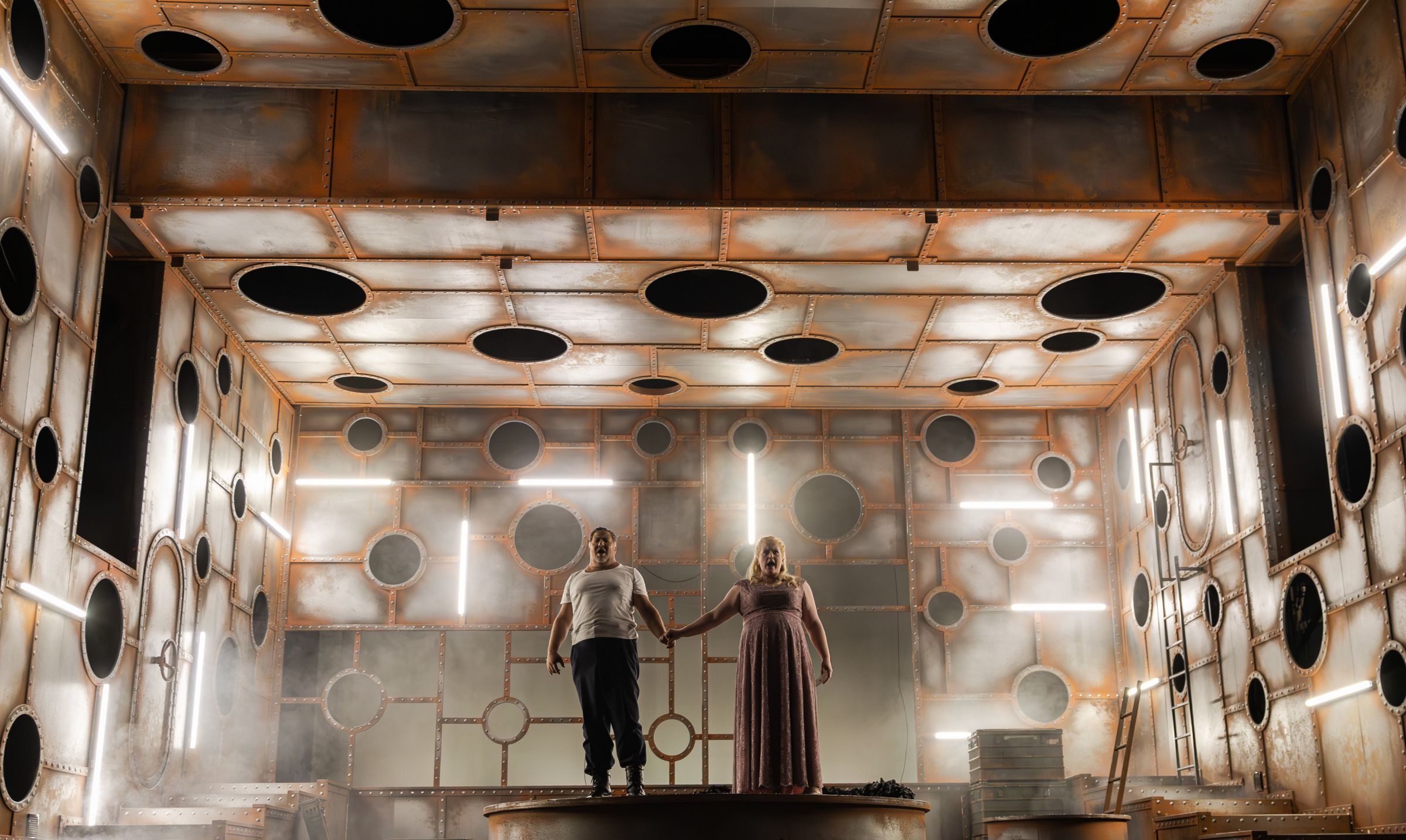 Corby Welch (Tristan) und Kirstin Sharpin (Isolde) © Sylvain Guillot