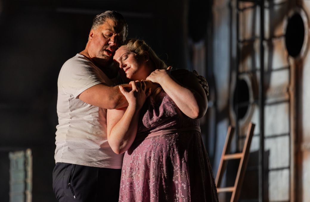 Corby Welch (Tristan) und Kirstin Sharpin (Isolde) © Sylvain Guillot
