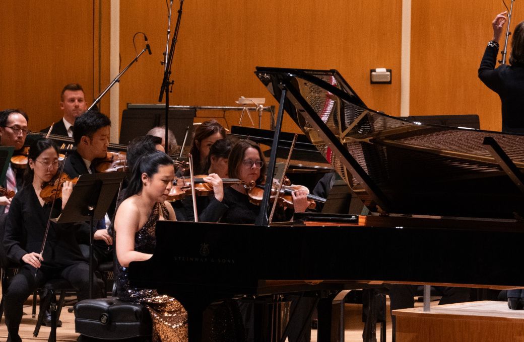 Joyce Yang and the Buffalo Philharmonic © Brett Deneve
