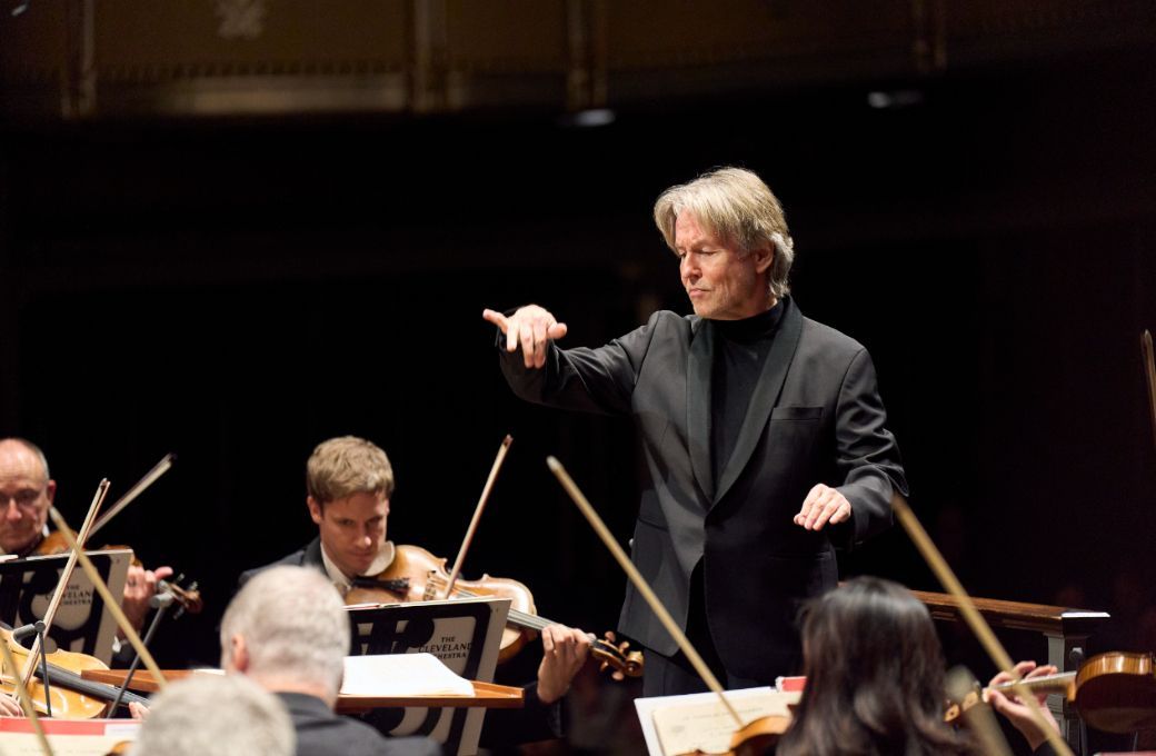 Esa-Pekka Salonen conducts The Cleveland Orchestra &copy; Roger Mastroianni, courtesy of The Cleveland Orchestra