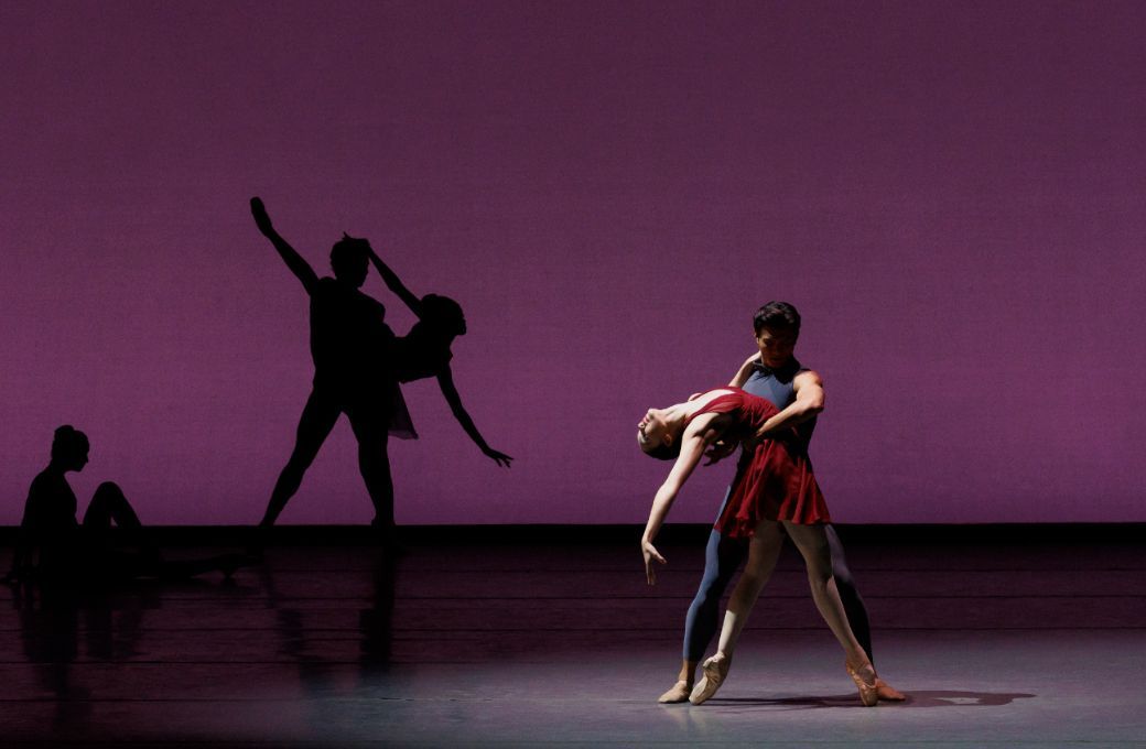 Mira Nadon, Chun Wai Chan and Company in Tiler Peck's <i>Concerto for Two Pianos</i> &copy; Erin Baiano