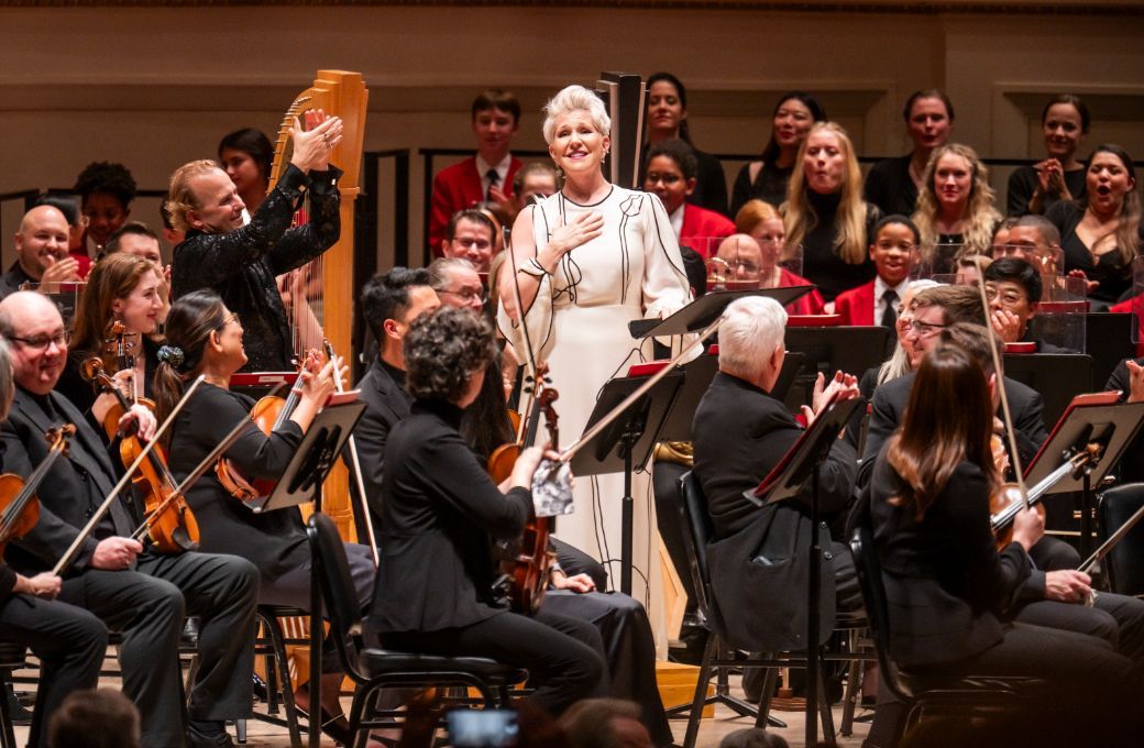 Yannick Nézet-Séguin, Joyce DiDonato and The Philadelphia Orchestra © Chris Lee