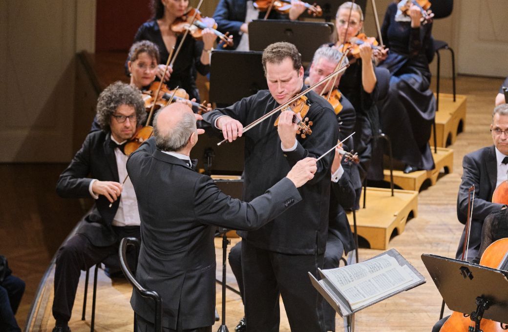 Iv&aacute;n Fischer, Nikolaj Szeps-Znaider and the Budapest Festival Orchestra &copy; Budapest Festival Orchestra | Istv&aacute;n Kurcs&aacute;k