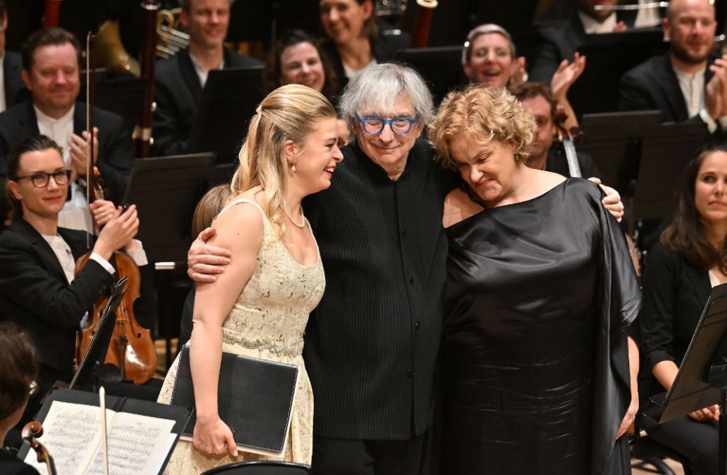 Siobhan Stagg, Michael Tilson Thomas and Alice Coote &copy; LSO | Mark Allan