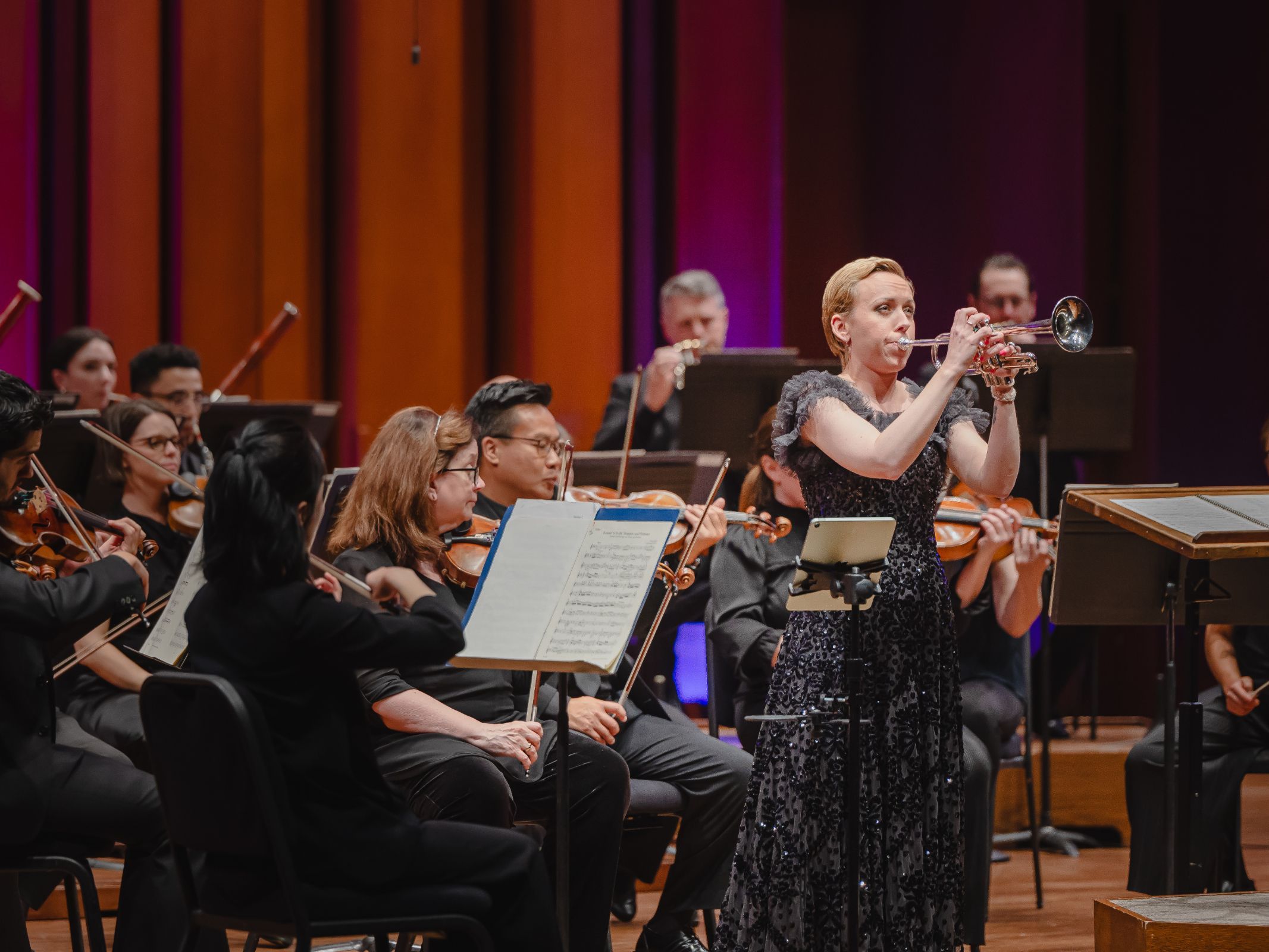 Tine Thing Helseth and the Seattle Symphony &copy; Carlin Ma