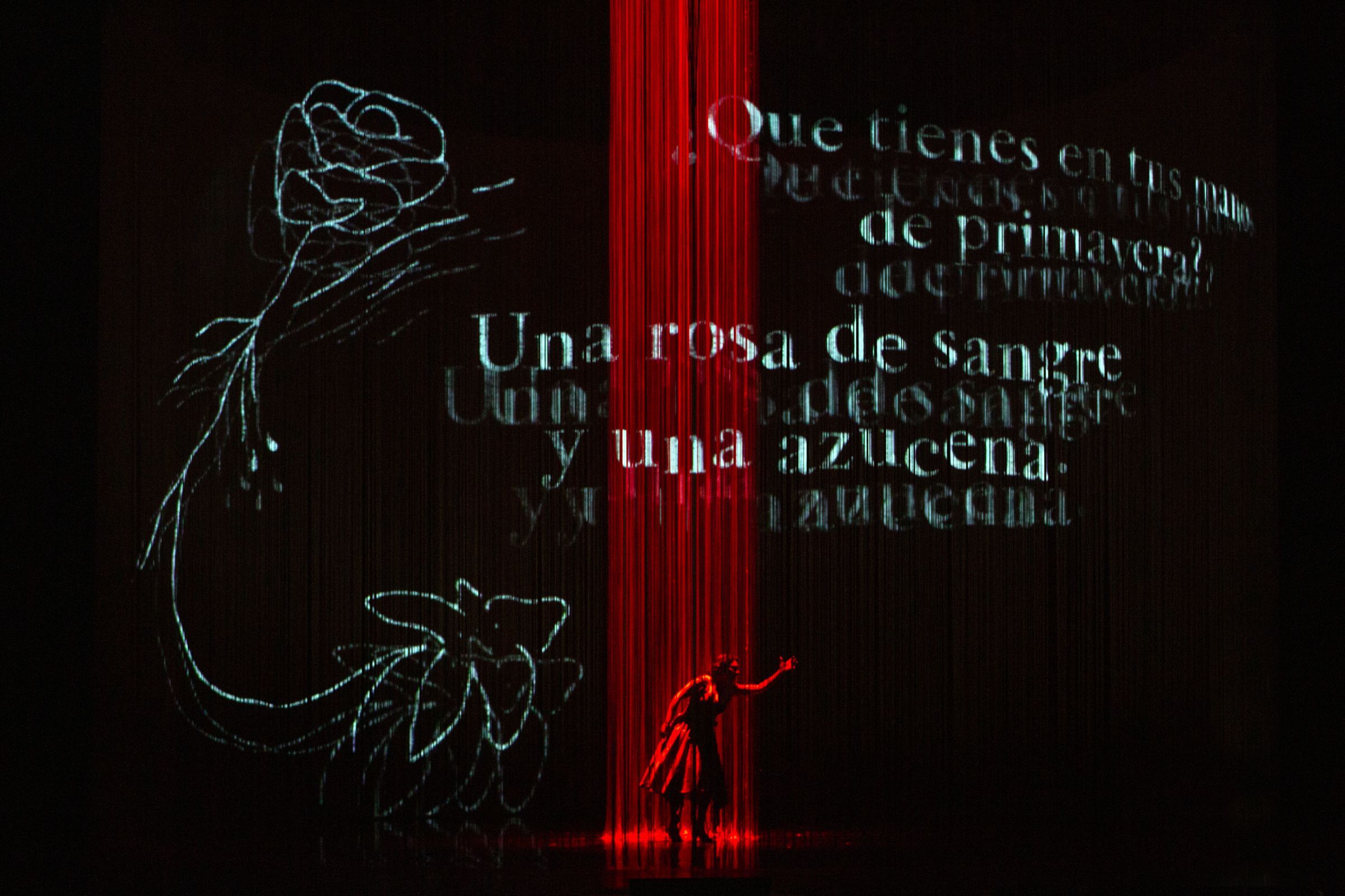 Elena Villalón (Nuria) &copy; Marty Sohl | Met Opera