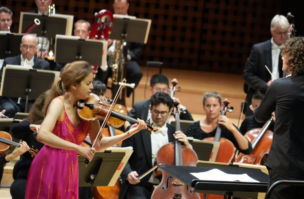 Vilde Frang et le DSO à la Seine Musicale &copy; Daria Moudrolioubova