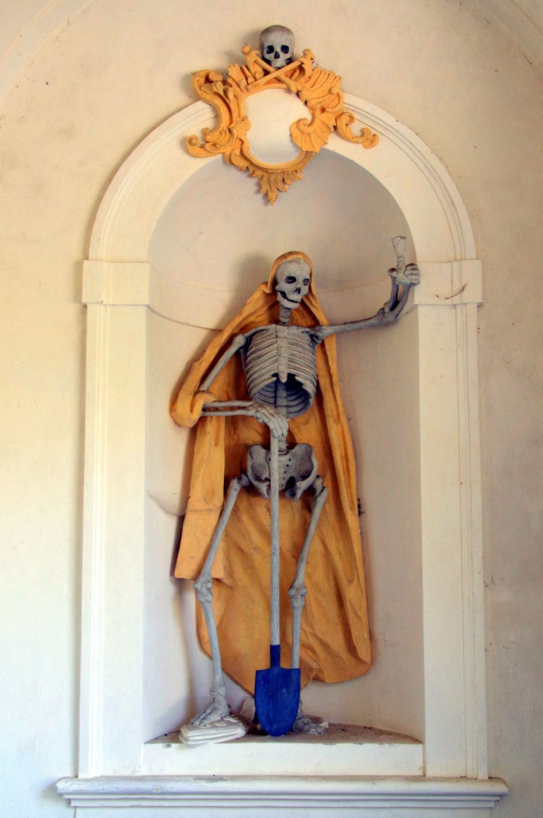 Skeleton at St Florian monastery &copy; Donald Judge | Flickr