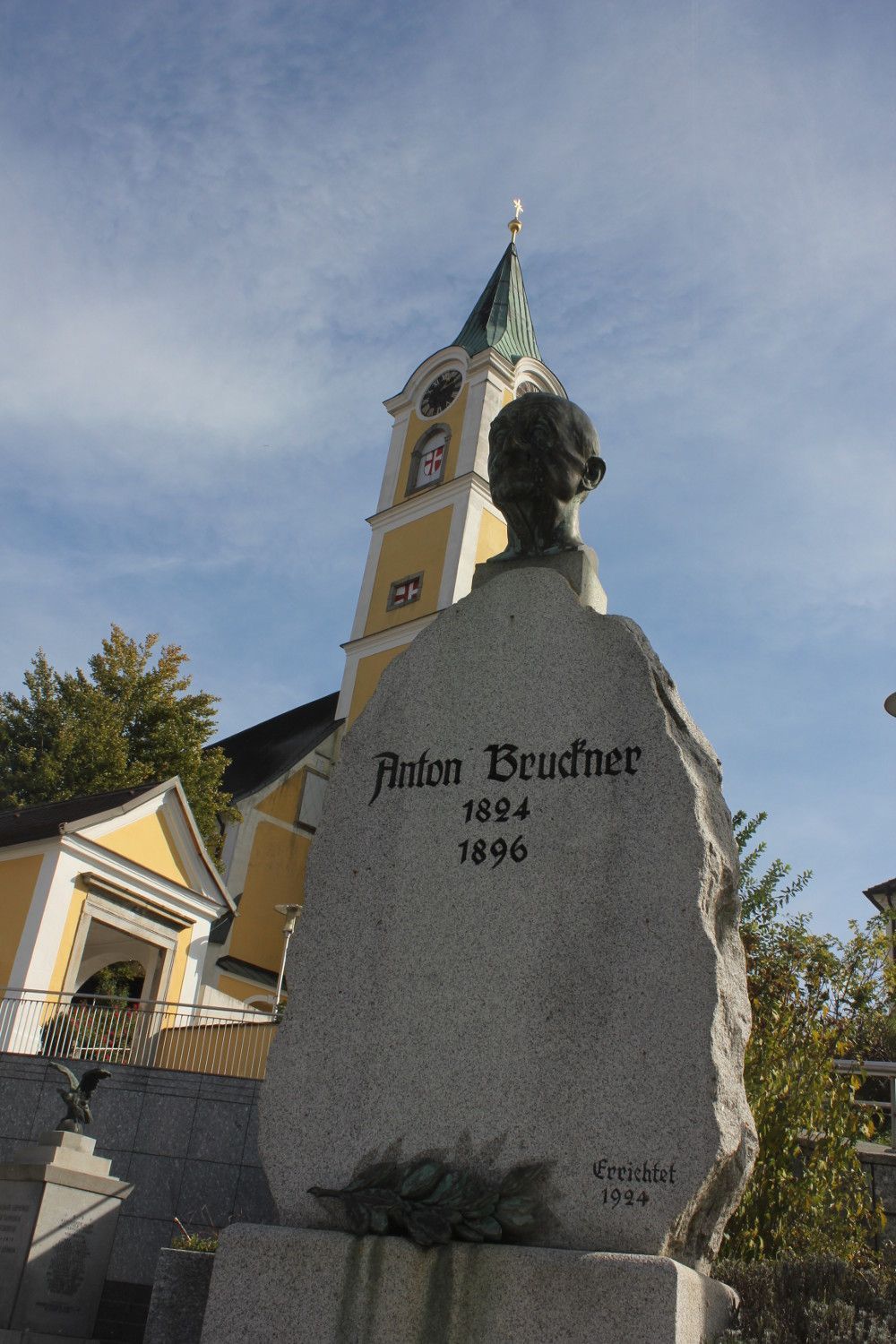 Bruckner monument at Ansfelden &copy; Peter Aigner, Brucknerbund Ansfelden