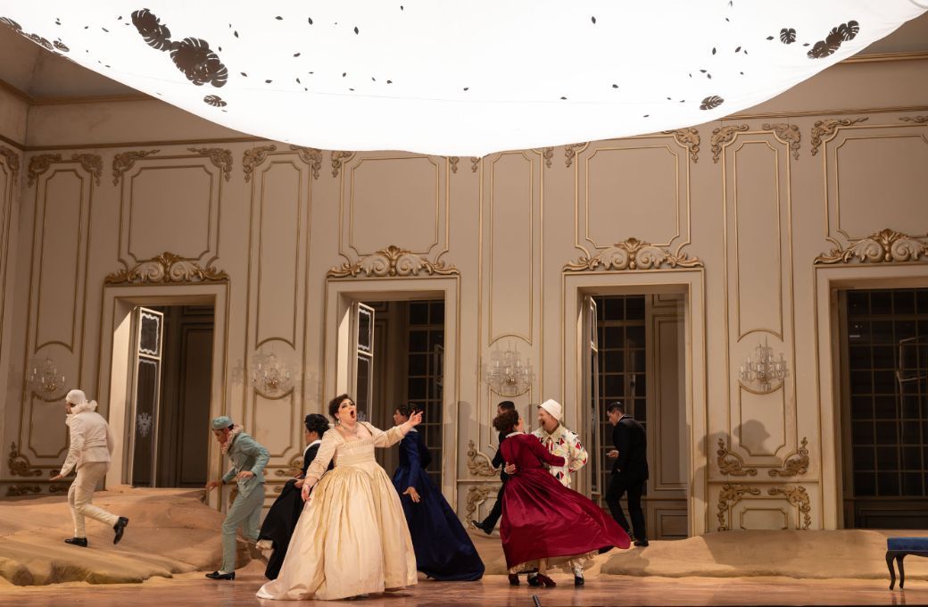 Escena de <i>Ariadna auf Naxos</i> en el Auditorio de Tenerife © Miguel Barreto | Auditorio de Tenerife