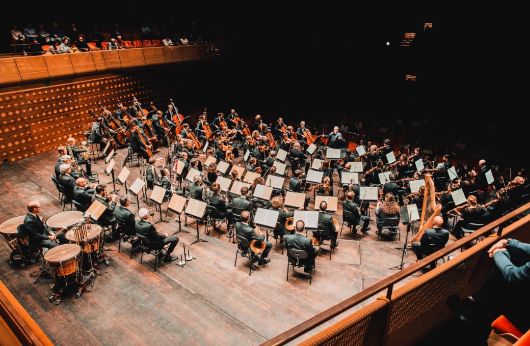The Orchestre Philharmonique de Radio France in the Queen Elisabeth Hall &copy; Antwerp Symphony Orchestra | Julie Rommelaere