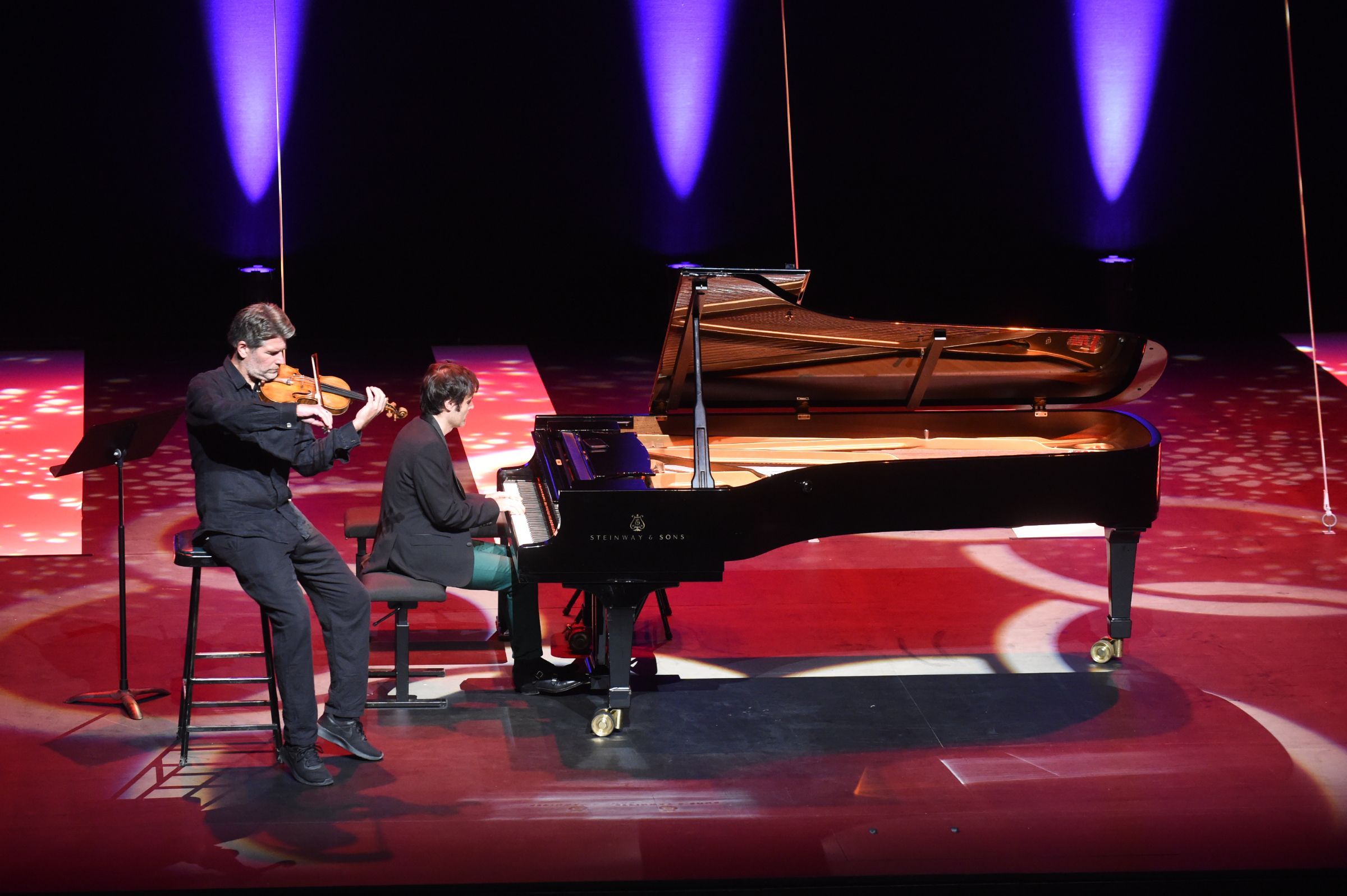 Nicolas Dautricourt et Paul Lay aux Lisztomanias &copy; Yvan Bernaer
