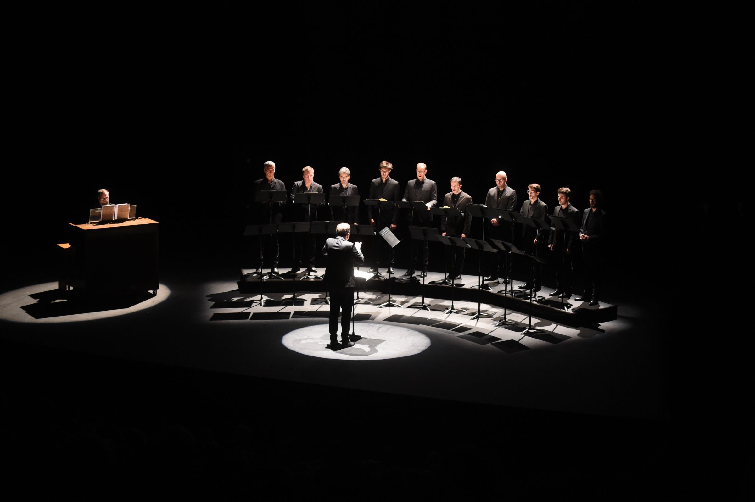 Christophe Durant, Mathieu Romano et l'Ensemble Aedes aux Lisztomanias &copy; Yvan Bernaer