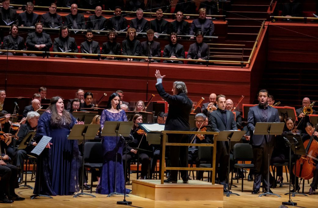 Riccardo Muti, The Philadelphia Orchestra and soloists &copy; Jeff Fusco