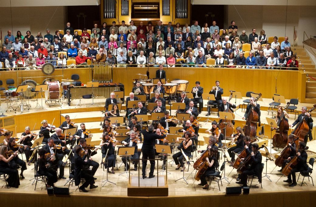 J&ouml;rg Widmann al frente de la Orquesta Nacional de Espa&ntilde;a &copy; Rafa Mart&iacute;n | OCNE