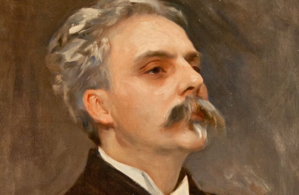 Gabriel Fauré, portrait by John Singer Sargent (c.1889) © Public domain
