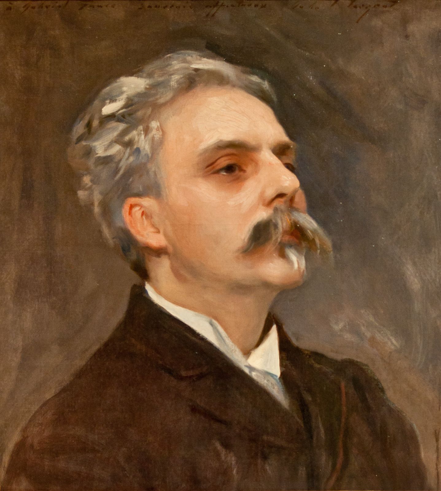 Gabriel Fauré, portrait by John Singer Sargent (c.1889) &copy; Public domain