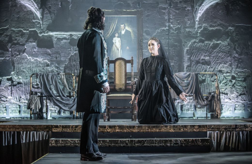 Theo Perry (Corrado) and Daniella Sicari (Maria) © Craig Fuller