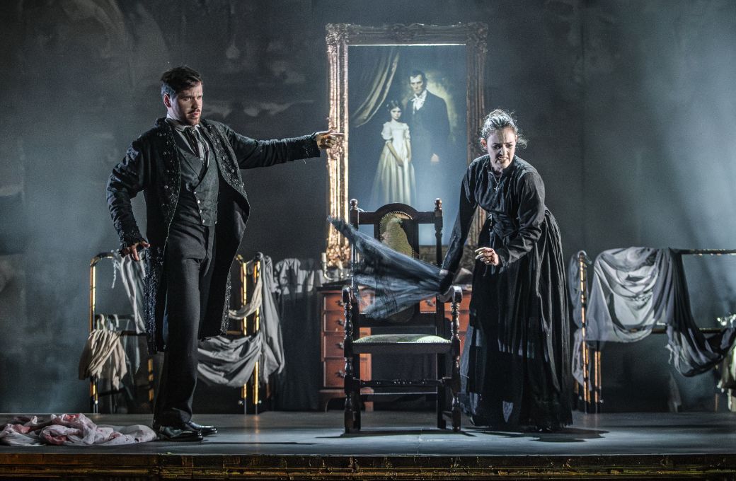 Harrison Gration (Rambaldo) and Daniella Sicari (Maria) © Craig Fuller