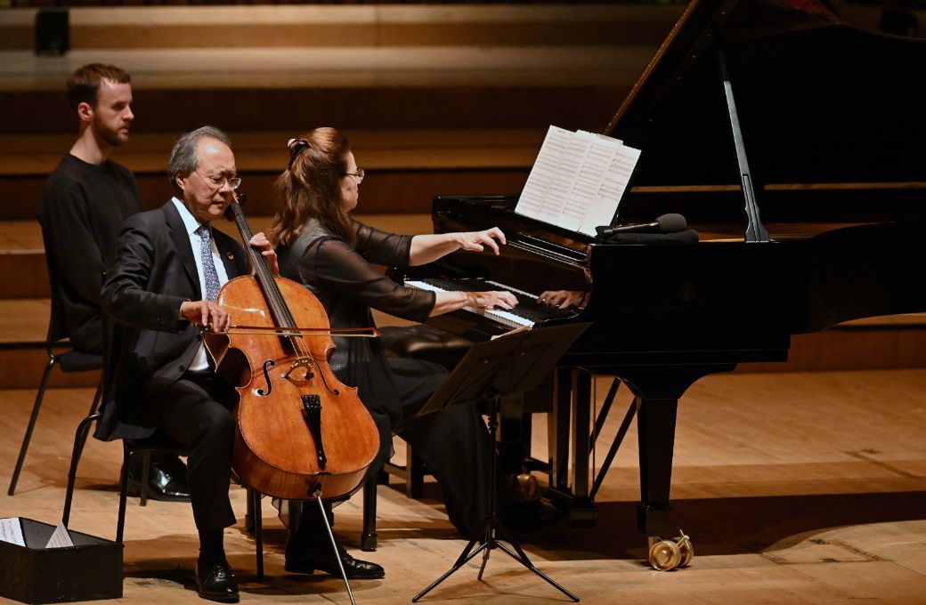 Try a little tenderness: Yo-Yo Ma and Kathryn Stott soothe the soul at the Barbican