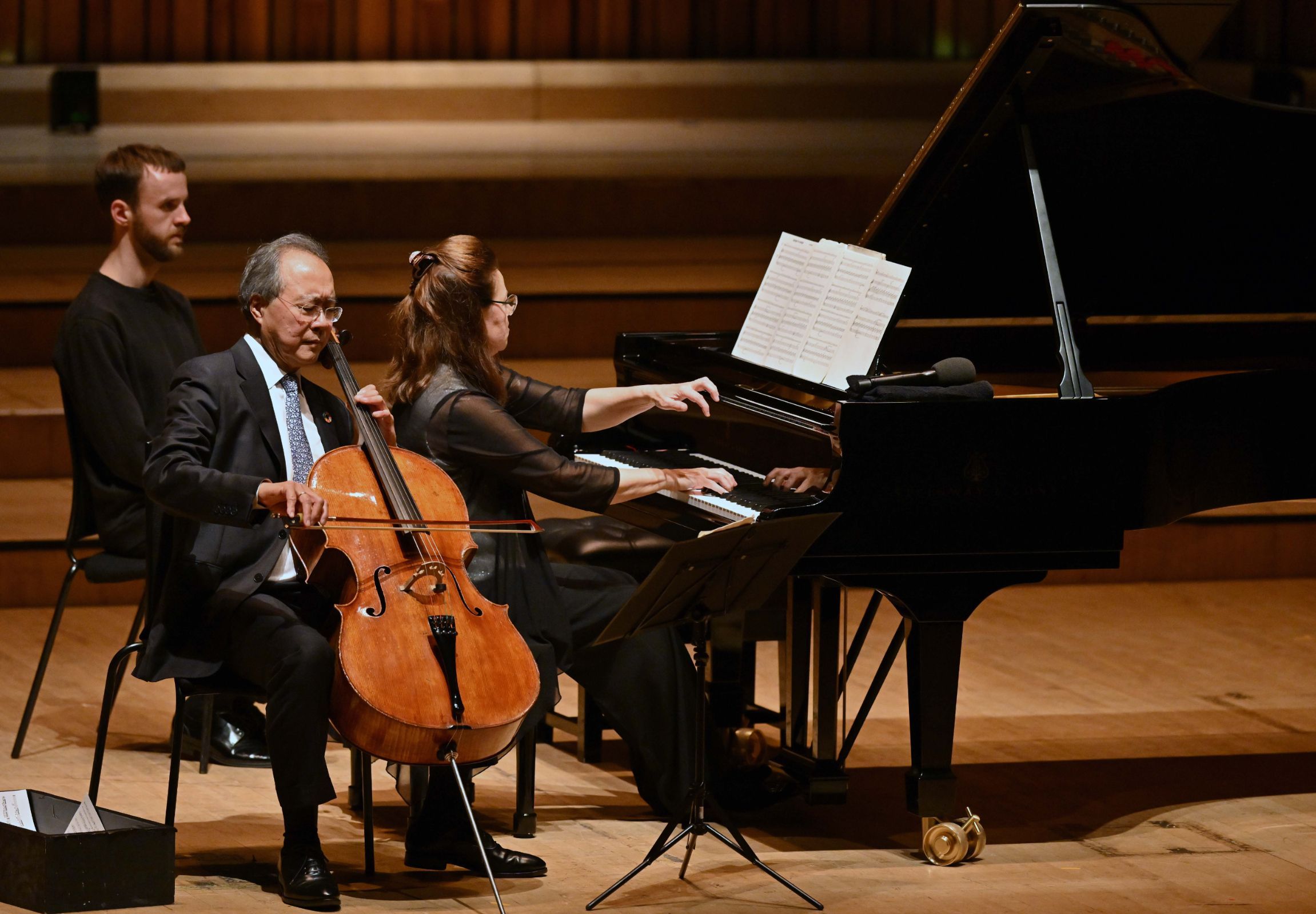 Yo-Yo Ma and Kathryn Stott &copy; Barbican Hall | Mark Allan