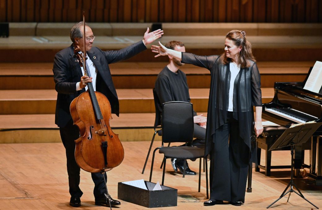 Yo-Yo Ma and Kathryn Stott &copy; Barbican Hall | Mark Allan