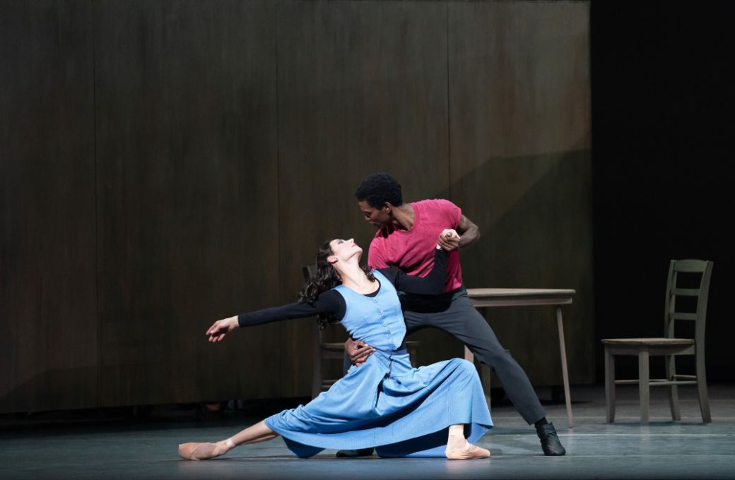Christine Shevchenko and Calvin Royal III in Helen Pickett's <i>Crime and Punishment</i> &copy; Kyle Froman
