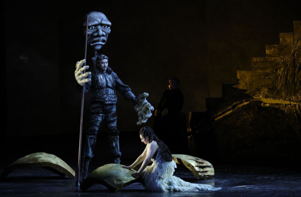 Jongmin Park (Fasolt) and Olga Bezsmertna (Freia) &copy; Teatro alla Scala | Brescia e Amisano