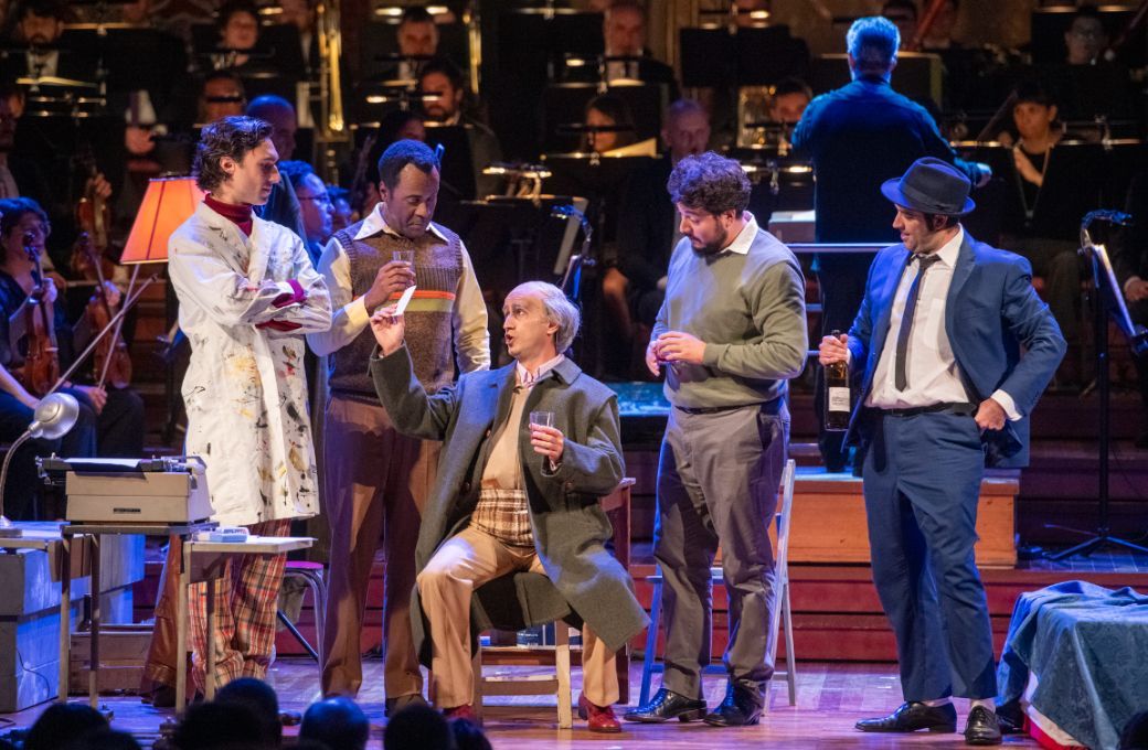 Versi&oacute;n semiescenificada de <i>La boh&egrave;me</i> en el Palau de la M&uacute;sica &copy; Lorenzo Duaso