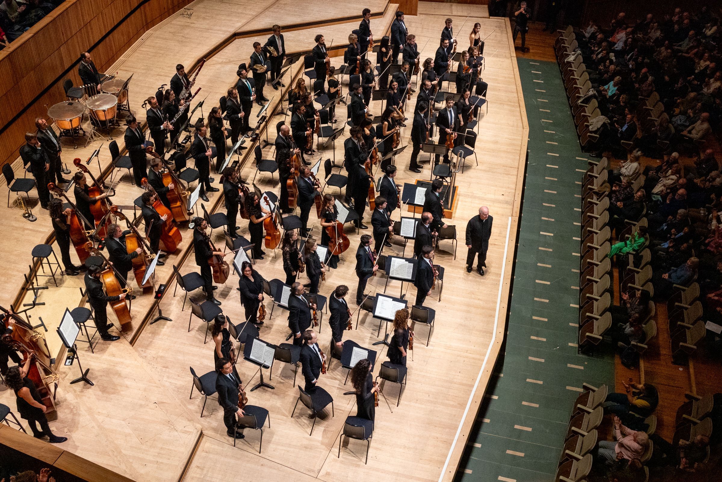 Daniel Barenboim and the West-Eastern Divan Orchestra &copy; Pete Woodhead