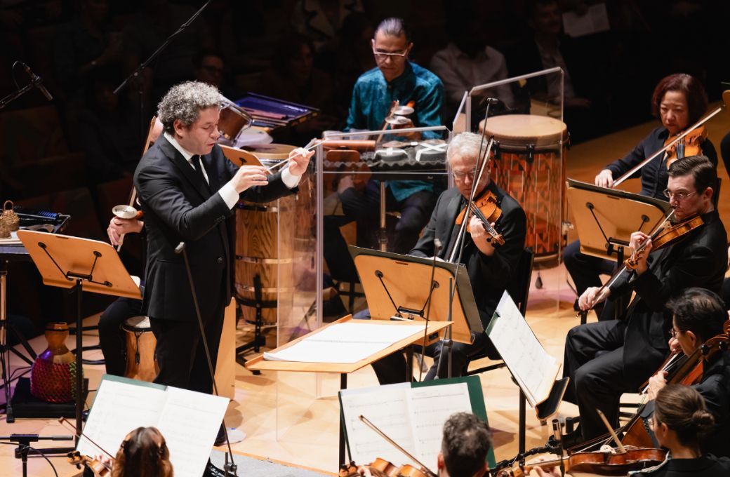 Gustavo Dudamel conducts the Los Angeles Philharmonic &copy; Farah Sosa courtesy of the LA Phil