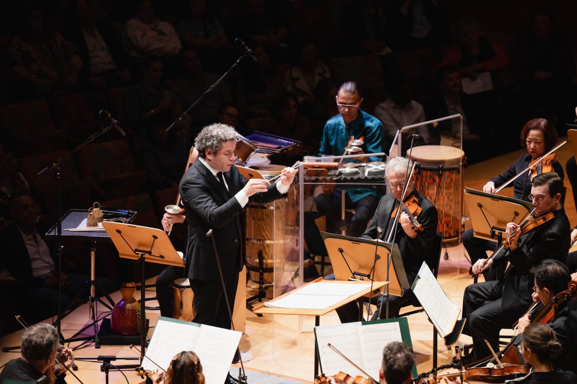 Gustavo Dudamel conducts the Los Angeles Philharmonic &copy; Farah Sosa courtesy of the LA Phil