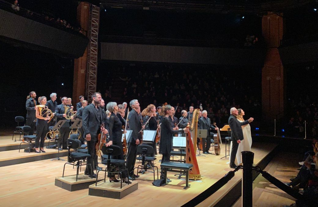 Les Arts Florissants, William Christie et Sony Yoncheva à la Halle aux grains &copy; Les Grands Interprètes