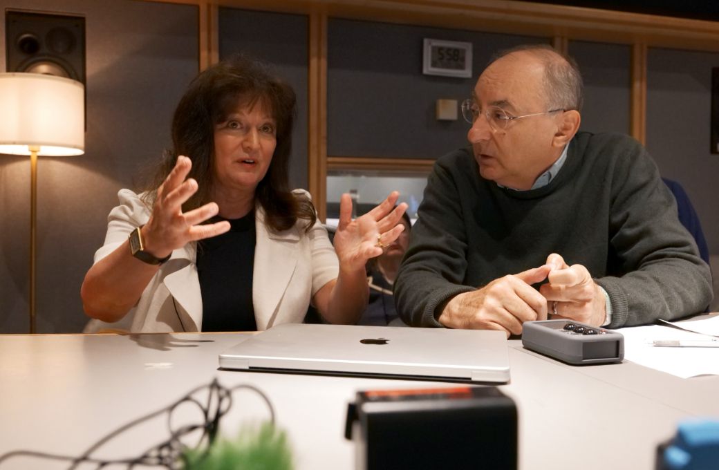 Debbie Wiseman and director Peter Kosminsky &copy; Marc Swadel
