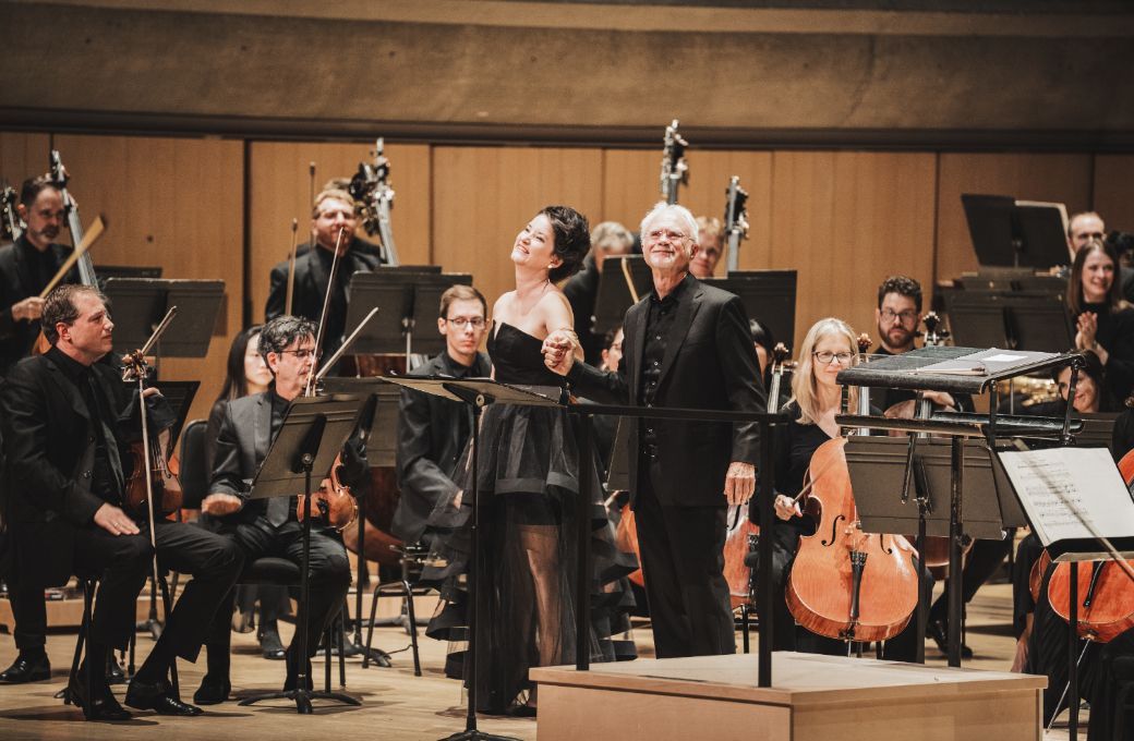 Anna Prohaska, John Adams and the Toronto Symphony Orchestra &copy; Allan Cabral