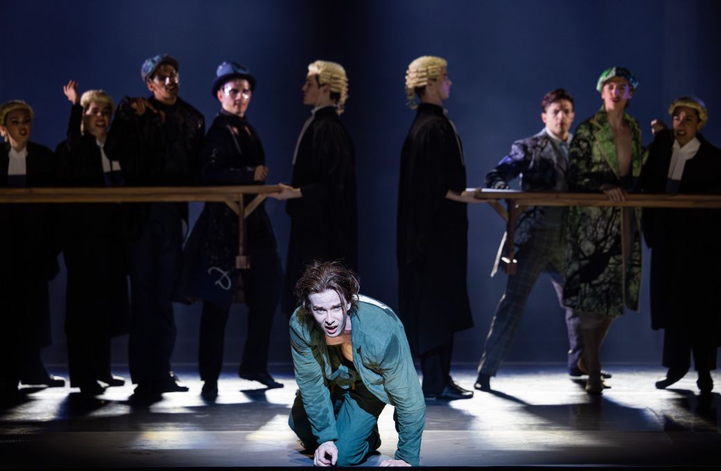 Jarryd Madden as Oscar in Christopher Wheeldon's <i>Oscar</i> © Daniel Madden