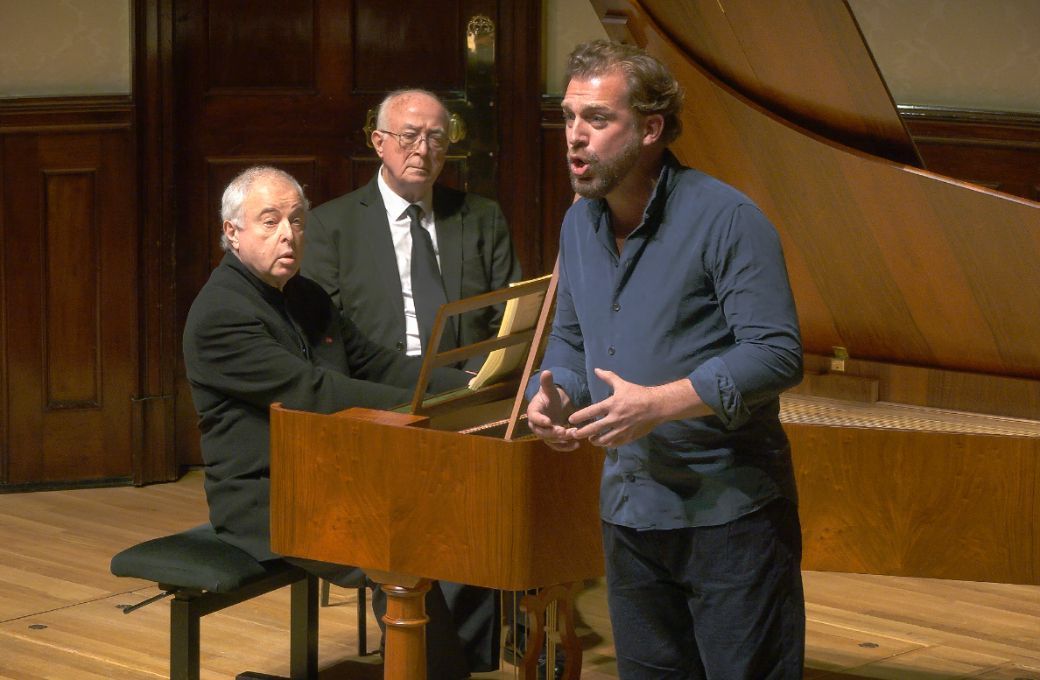 Sir András Schiff and Julian Prégardien © The Wigmore Hall Trust