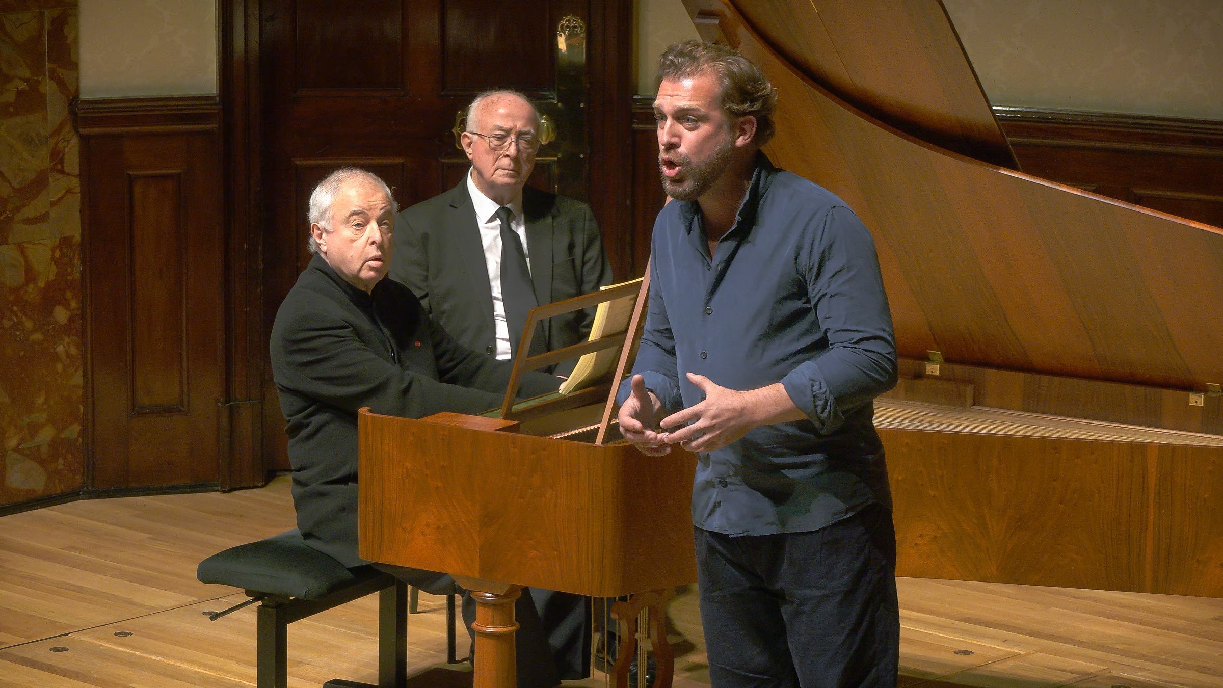 Sir András Schiff and Julian Prégardien © The Wigmore Hall Trust